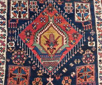 Click image for larger version

Name:	NW Persian kurdish runner (detail), Eastern Azerbaijan, mid 19th c.jpg
Views:	69
Size:	198.9 KB
ID:	3882