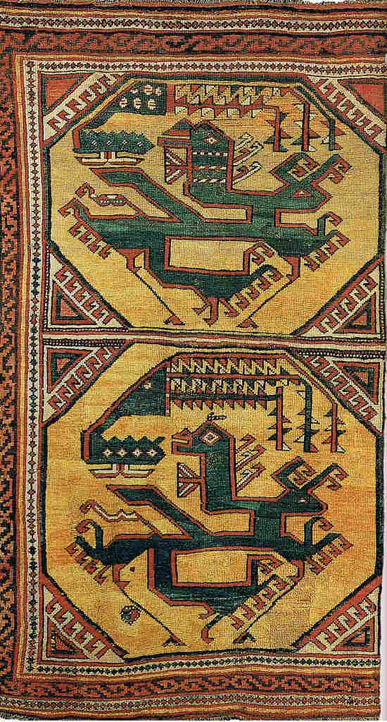 The famous Phoenix and Dragon carpet could have similarities too