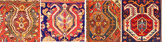 The Palmette as Decoration in Persian Oriental Rug Design NW Rugs