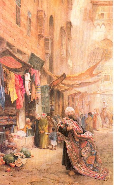 Charles Robertson The Bazaar Khan El Khaleelee Cairo