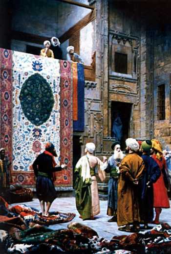 Gérôme, The Carpet Merchant 1887